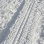 impronte sulla neve