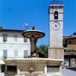 fontana e torre civica